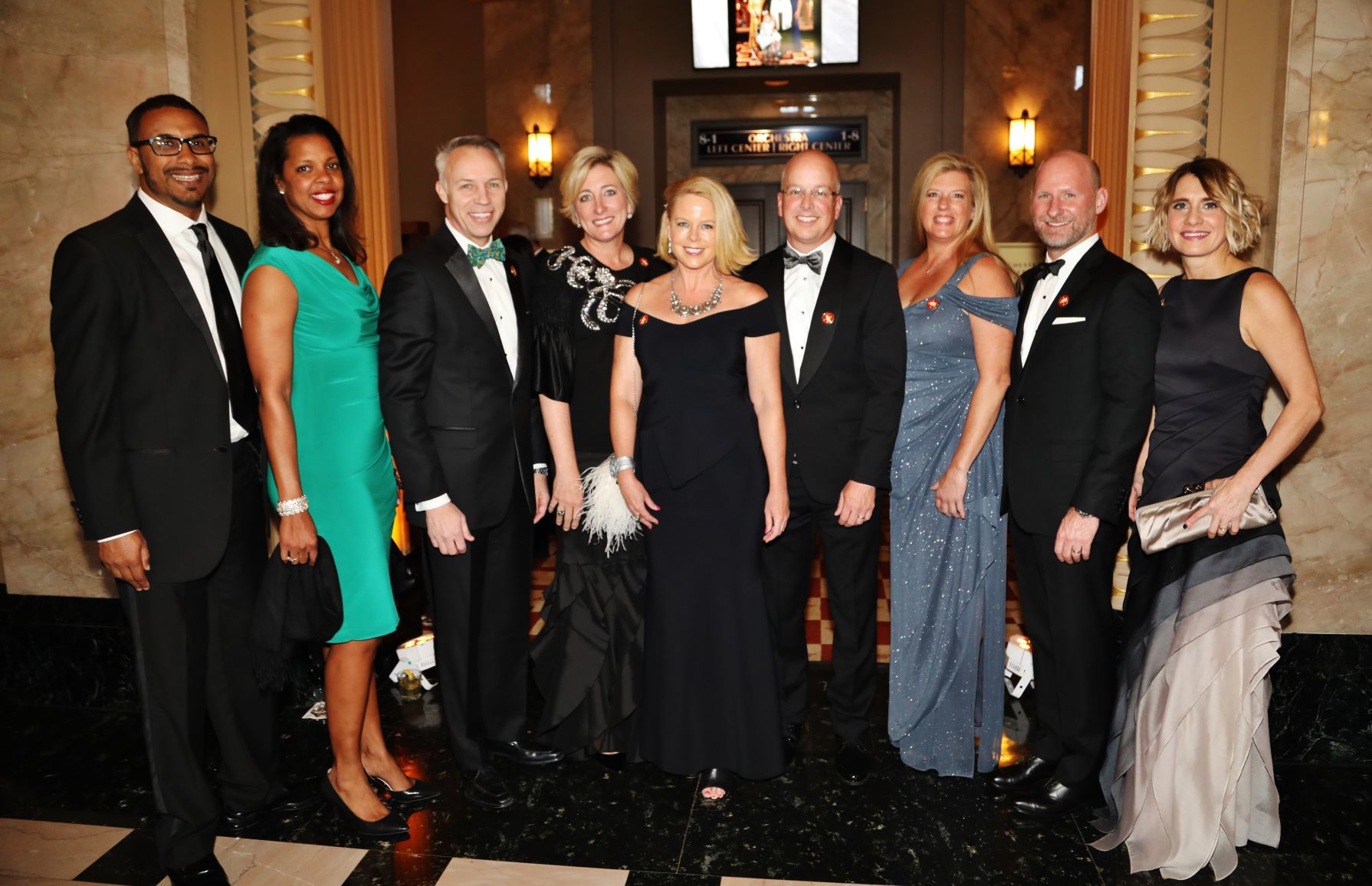 Kevin and Juanita Logan, Duke and Marcia Nieringhaus, Karen and Jim Shaughnessy, Cari Whiting, Tyler Troutman, Kerrie Caldwell-Troutman